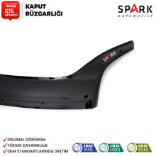 Fiat Fiorino 2007- Yılı ve Sonrası Uyumlu Kaput Rüzgarlığı 3mm