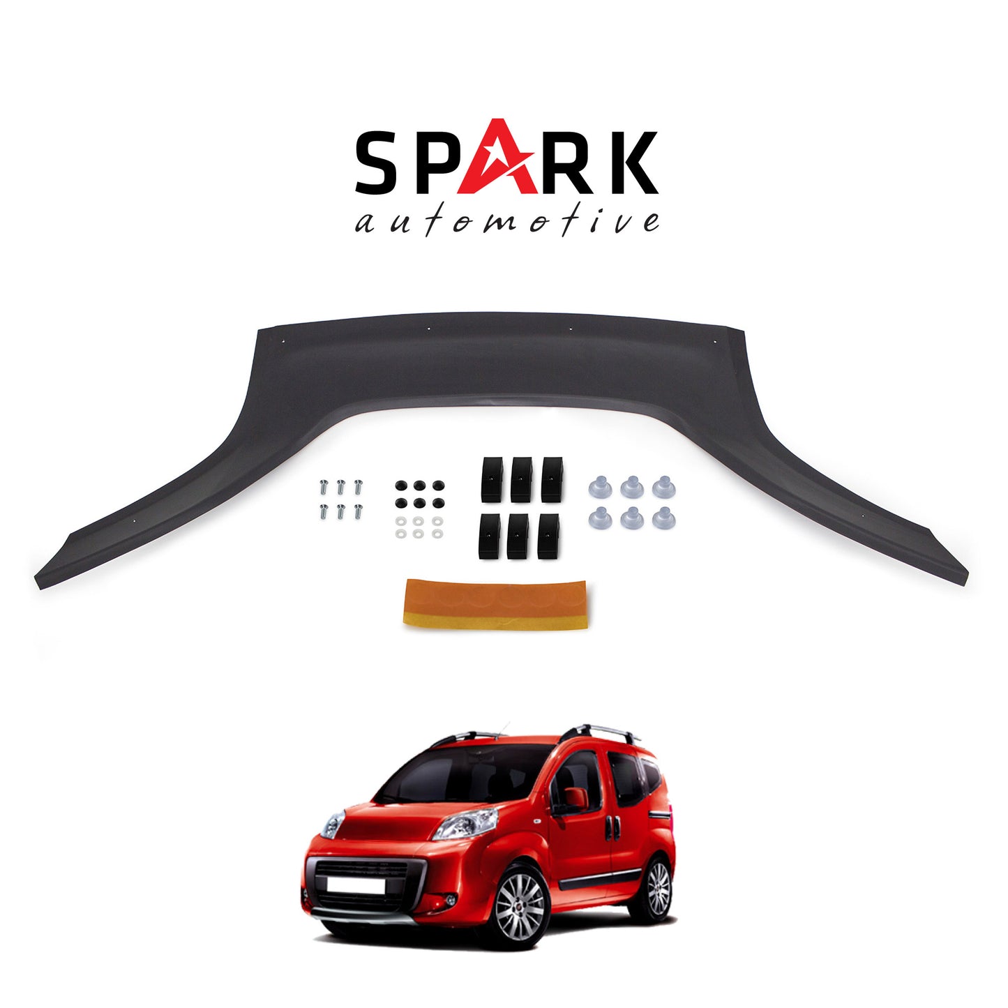 Fiat Fiorino 2007- Yılı ve Sonrası Uyumlu Kaput Rüzgarlığı 4mm