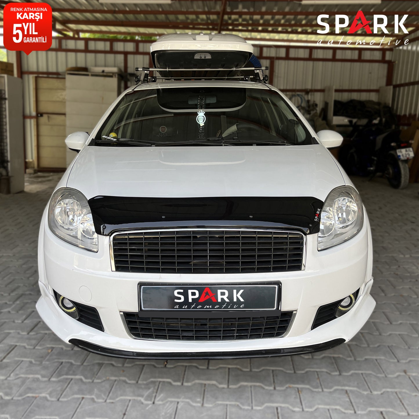 Fiat Linea 2007-2018 Yıl Aralığı Uyumlu Kaput Rüzgarlığı 3mm