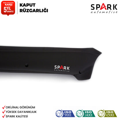 Fiat Linea 2007-2018 Yıl Aralığı Uyumlu Kaput Rüzgarlığı 3mm