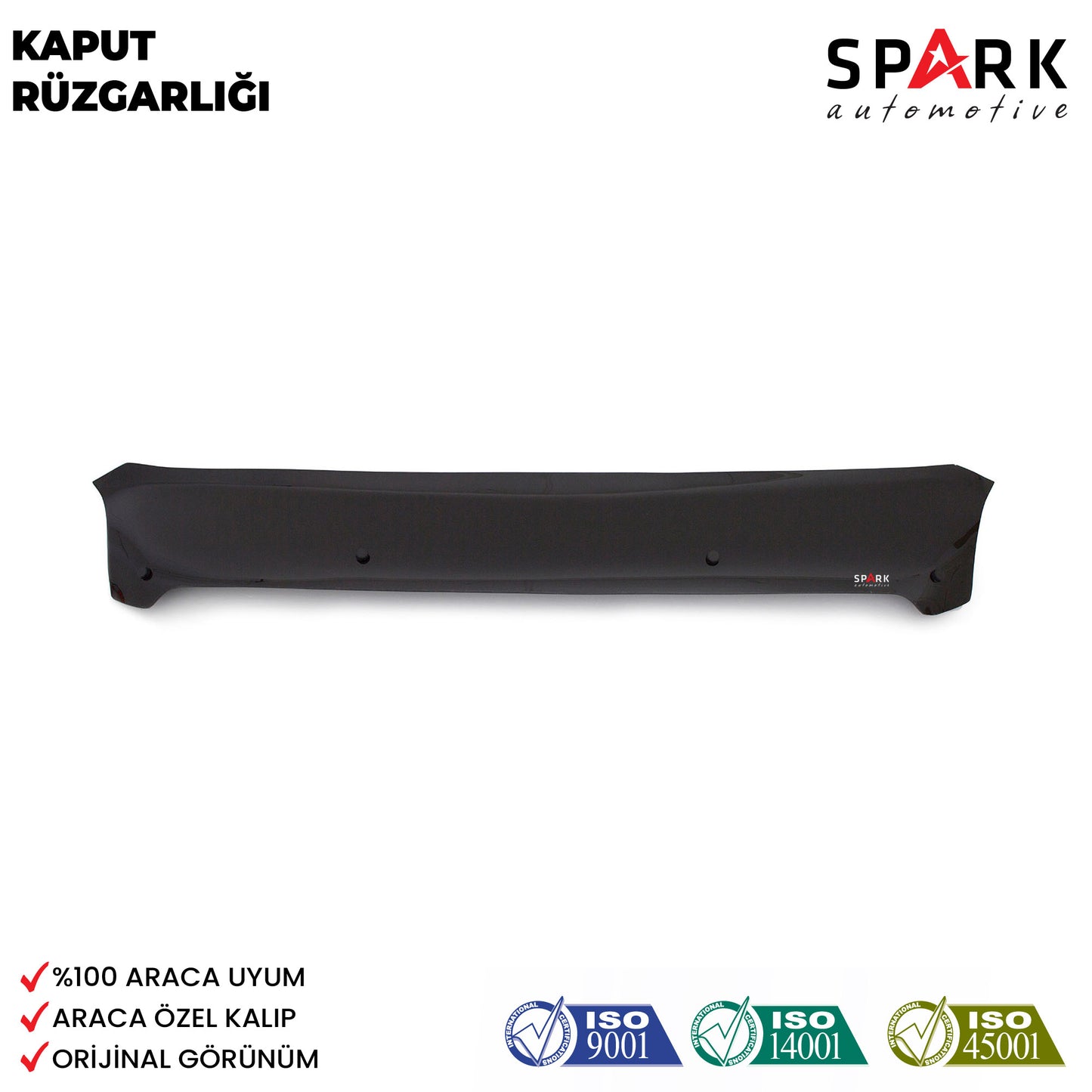 Fiat Linea 2007-2018 Yıl Aralığı Uyumlu Kaput Rüzgarlığı 4mm