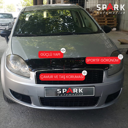 Fiat Linea 2007-2018 Yıl Aralığı Uyumlu Kaput Rüzgarlığı 4mm