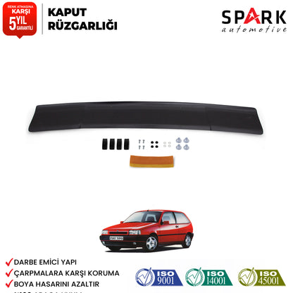 Fiat Tipo 1988-2000 Yıl Aralığı Uyumlu Kaput Rüzgarlığı 3mm