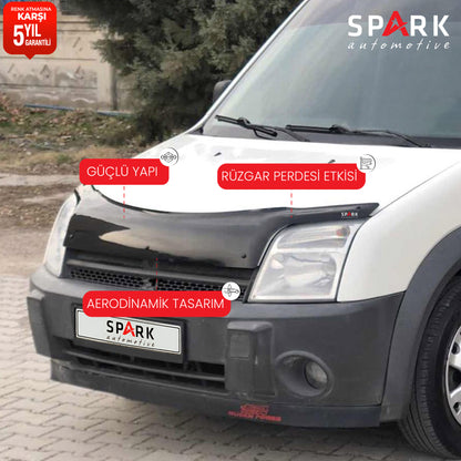 Ford Connect 2003-2008 Yıl Aralığı Uyumlu Kaput Rüzgarlığı 4mm