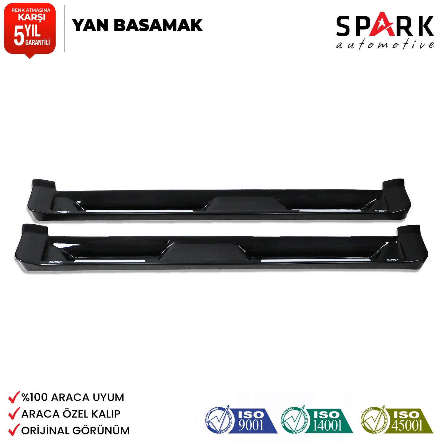 Ford Connect 2008-2013 Yıl Aralığı Uyumlu Yan Basamak 6 Parça