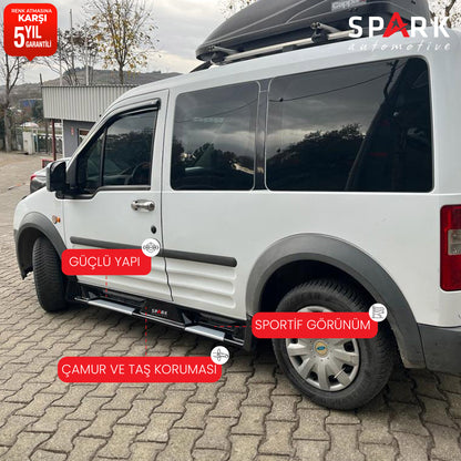 Ford Connect 2008-2013 Yıl Aralığı Uyumlu Yan Basamak 6 Parça
