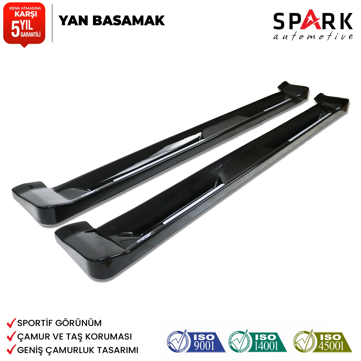 Ford Connect 2008-2013 Yıl Aralığı Uyumlu Yan Basamak 6 Parça