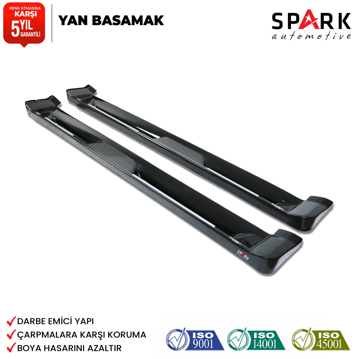 Ford Connect 2008-2013 Yıl Aralığı Uyumlu Yan Basamak 6 Parça