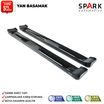 Ford Connect 2008-2013 Yıl Aralığı Uyumlu Yan Basamak 6 Parça