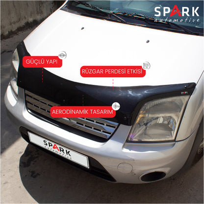 Ford Connect 2008-2013 Yıl Aralığı Uyumlu Kaput Rüzgarlığı 4mm