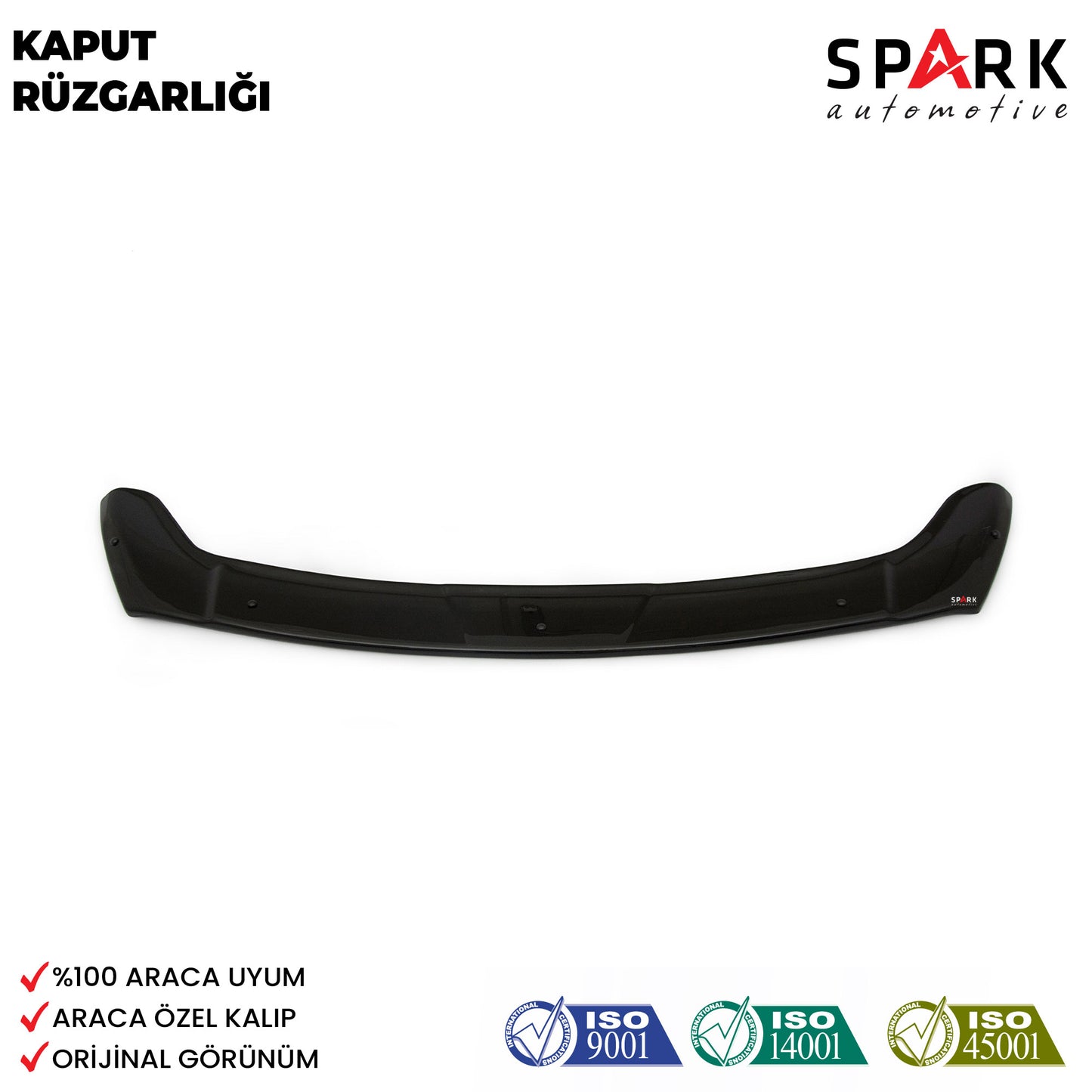 Ford Connect 2014-2018 Yıl Aralığı Uyumlu Kaput Rüzgarlığı 3mm