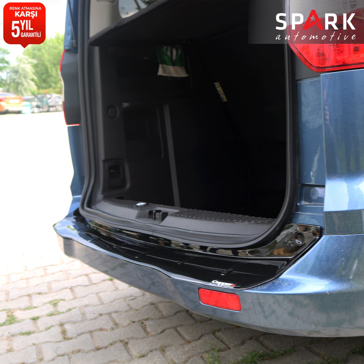 Ford Courier 2018-2023 Yıl Aralığı Uyumlu Arka Tampon Eşiği Mat