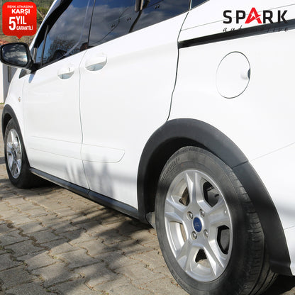 Ford Courier 2014-2018 Yıl Aralığı Uyumlu Çamurluk Dodik 8 Parça