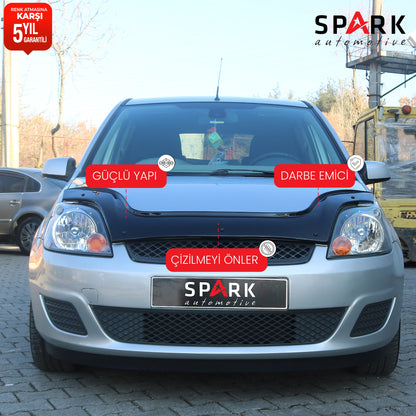 Ford Fiesta 2002-2008 Yıl Aralığı Uyumlu Kaput Rüzgarlığı 3mm