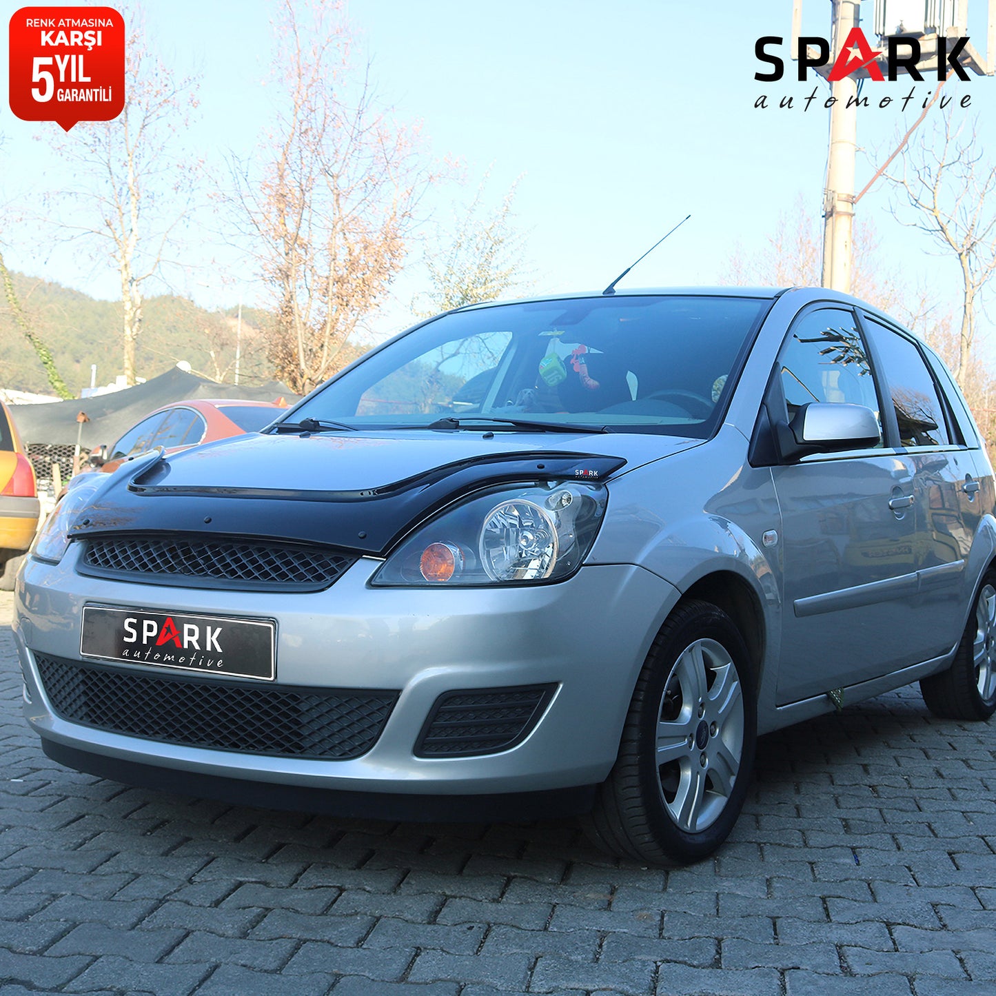 Ford Fiesta 2002-2008 Yıl Aralığı Uyumlu Kaput Rüzgarlığı 3mm