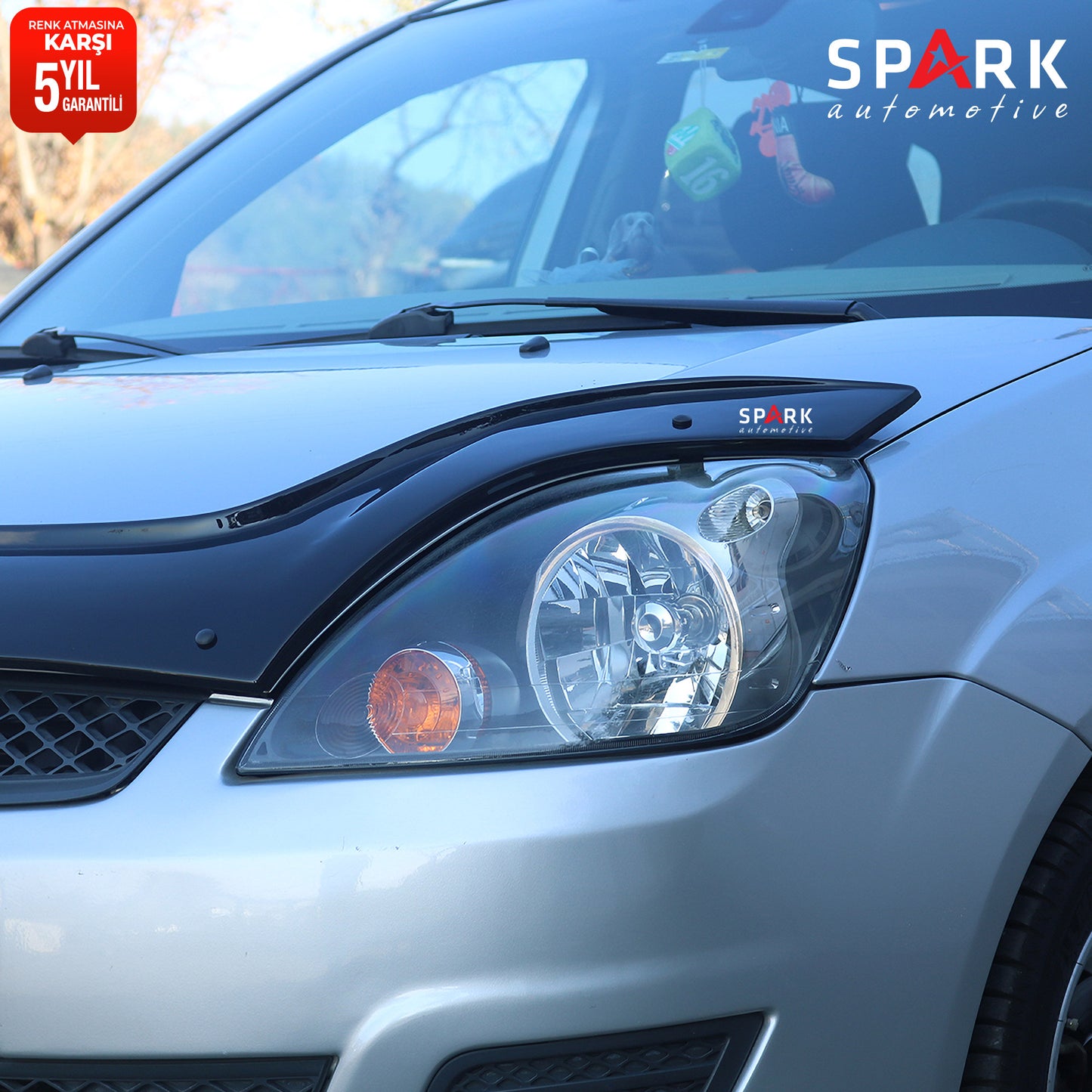 Ford Fiesta 2002-2008 Yıl Aralığı Uyumlu Kaput Rüzgarlığı 3mm