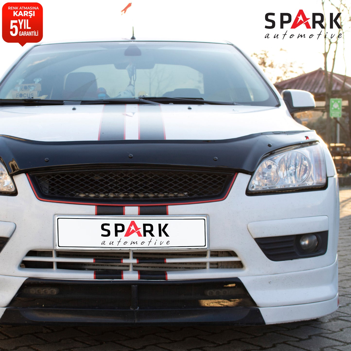 Ford Focus 2005-2008 Yıl Aralığı Uyumlu Kaput Rüzgarlığı 3mm