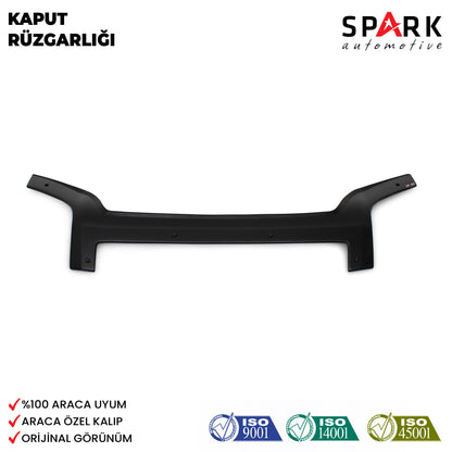 Ford Fusion 2002-2012 Yıl Aralığı Uyumlu Kaput Rüzgarlığı 4mm