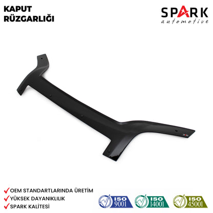 Ford Fusion 2002-2012 Yıl Aralığı Uyumlu Kaput Rüzgarlığı 4mm
