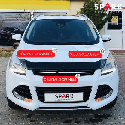 Ford Kuga 2013-2016 Yıl Aralığı Uyumlu Kaput Rüzgarlığı 3mm