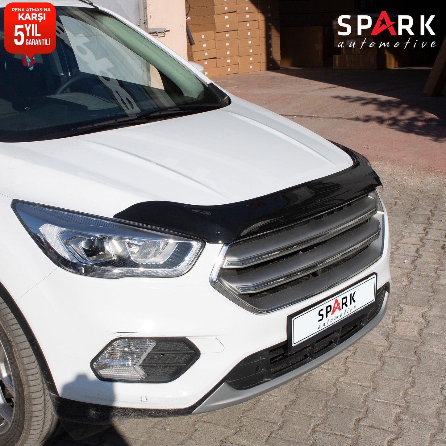 Ford Kuga 2016-2019 Yıl Aralığı Uyumlu Kaput Rüzgarlığı 3mm