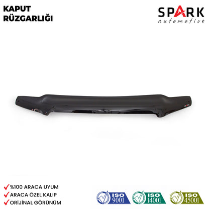Ford Ranger 2007-2009 Yıl Aralığı Uyumlu Kaput Rüzgarlığı 3mm