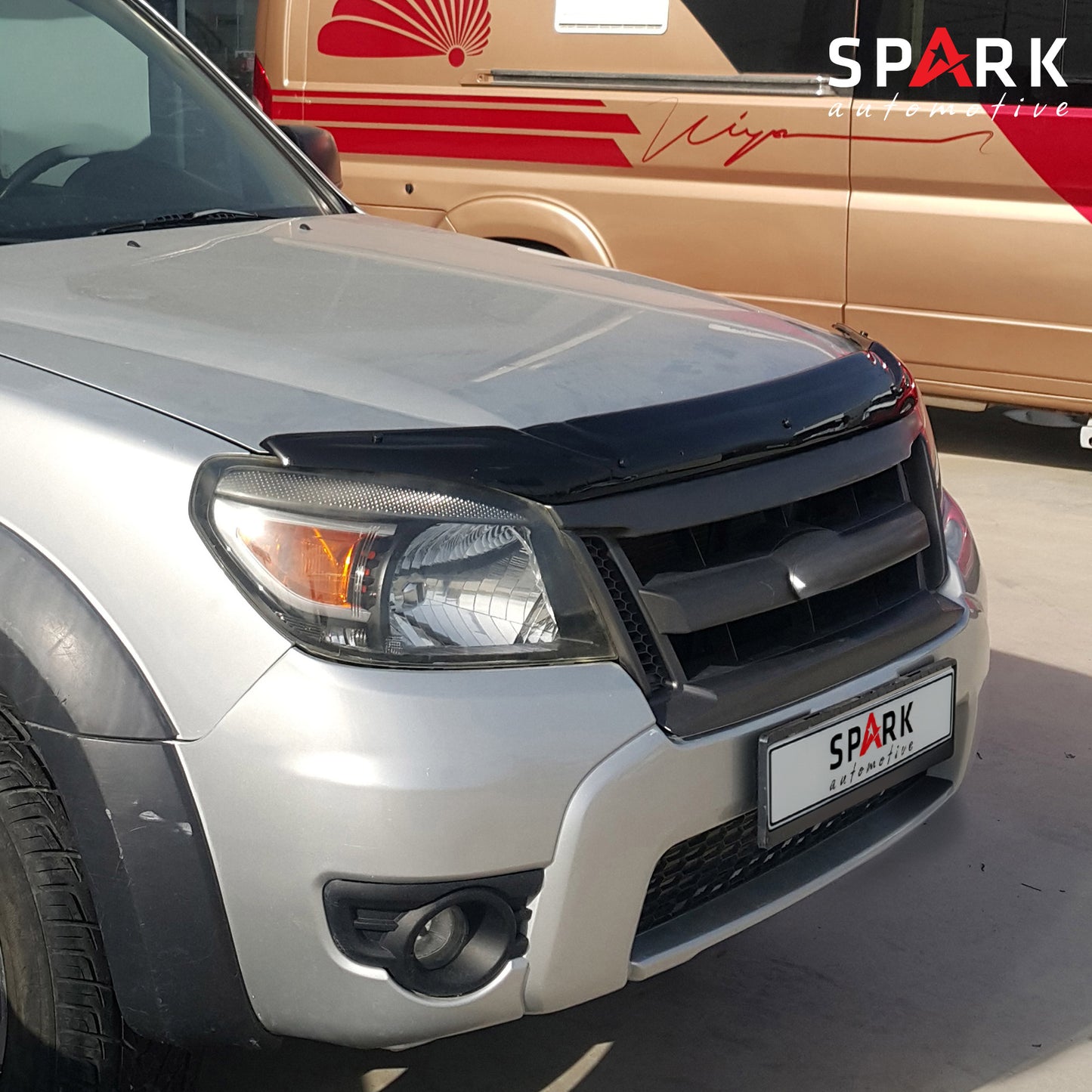 Ford Ranger 2009-2011 Yıl Aralığı Uyumlu Kaput Rüzgarlığı 3mm