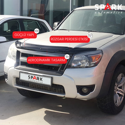 Ford Ranger 2009-2011 Yıl Aralığı Uyumlu Kaput Rüzgarlığı 3mm