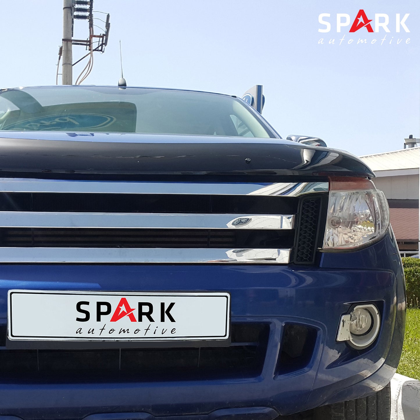 Ford Ranger 2011- 2015 Yıl Aralığı Uyumlu Kaput Rüzgarlığı 4mm