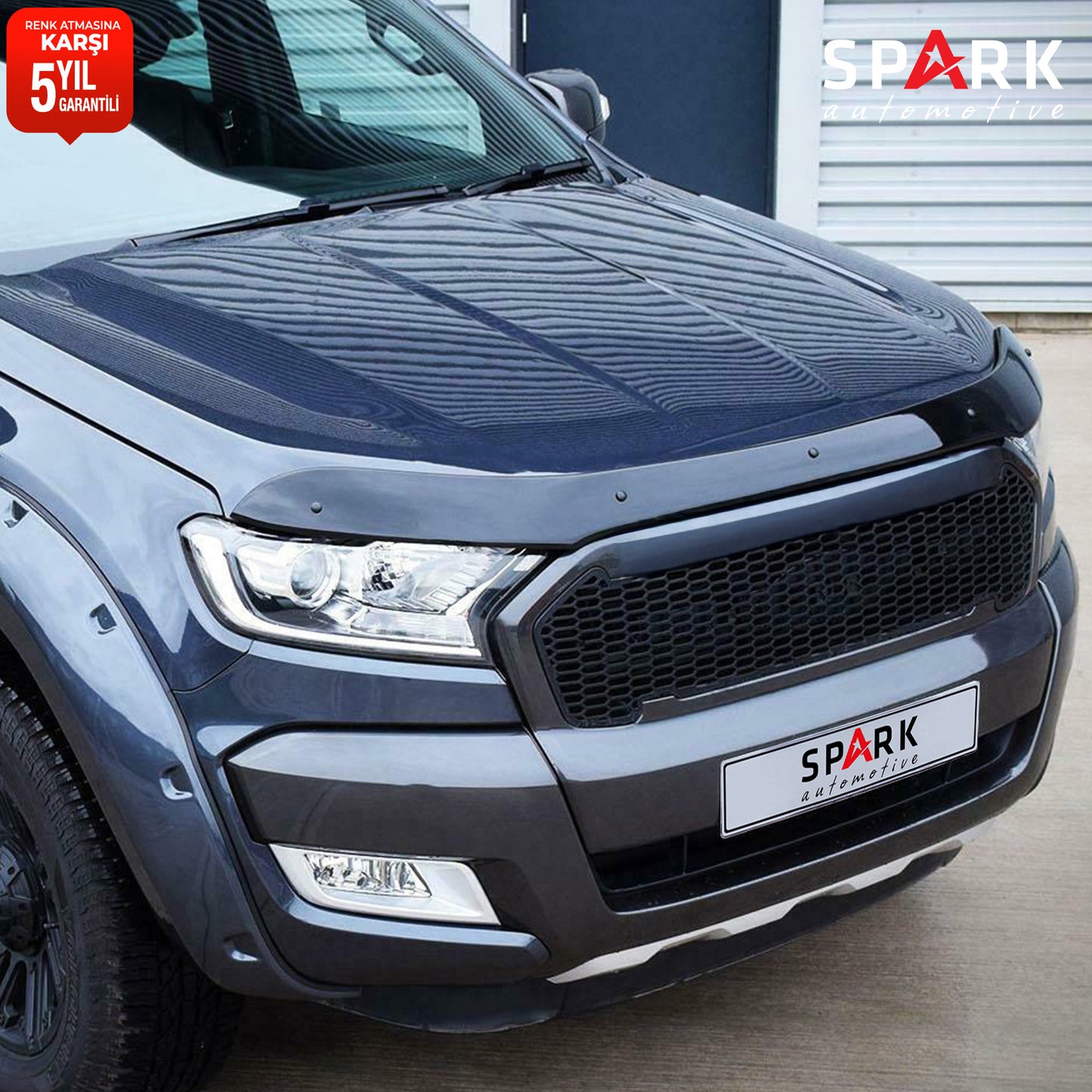 Ford Ranger 2015-2019 Yıl Aralığı Uyumlu Kaput Rüzgarlığı 3mm