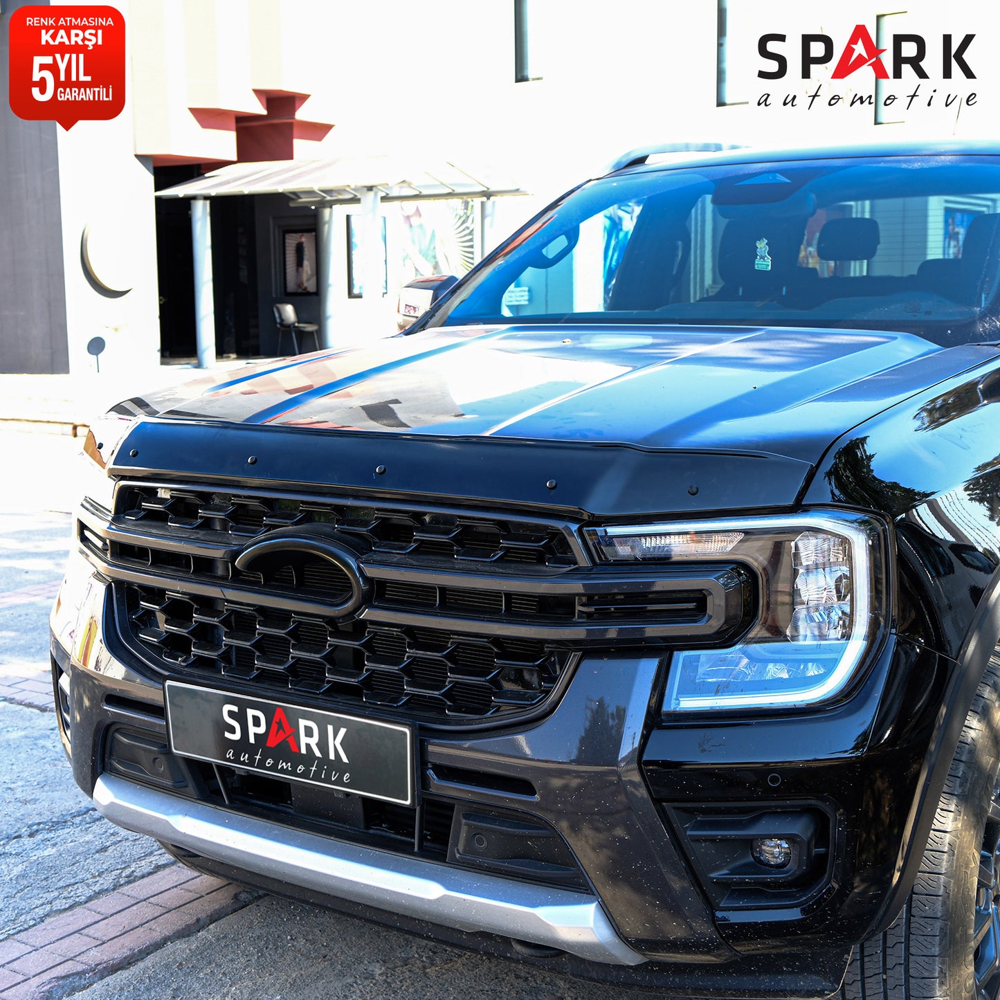 Ford Ranger 2023- Yılı ve Sonrası Uyumlu Kaput Rüzgarlığı 3mm