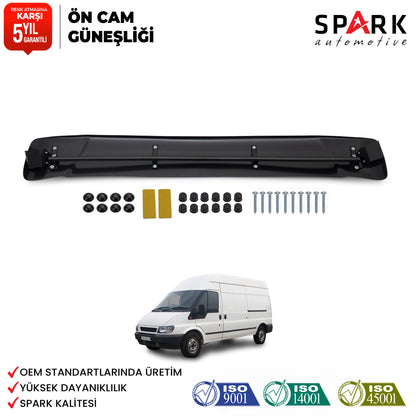 Ford Transit 2002-2006 Yıl Aralığı Uyumlu Ön Cam Güneşliği