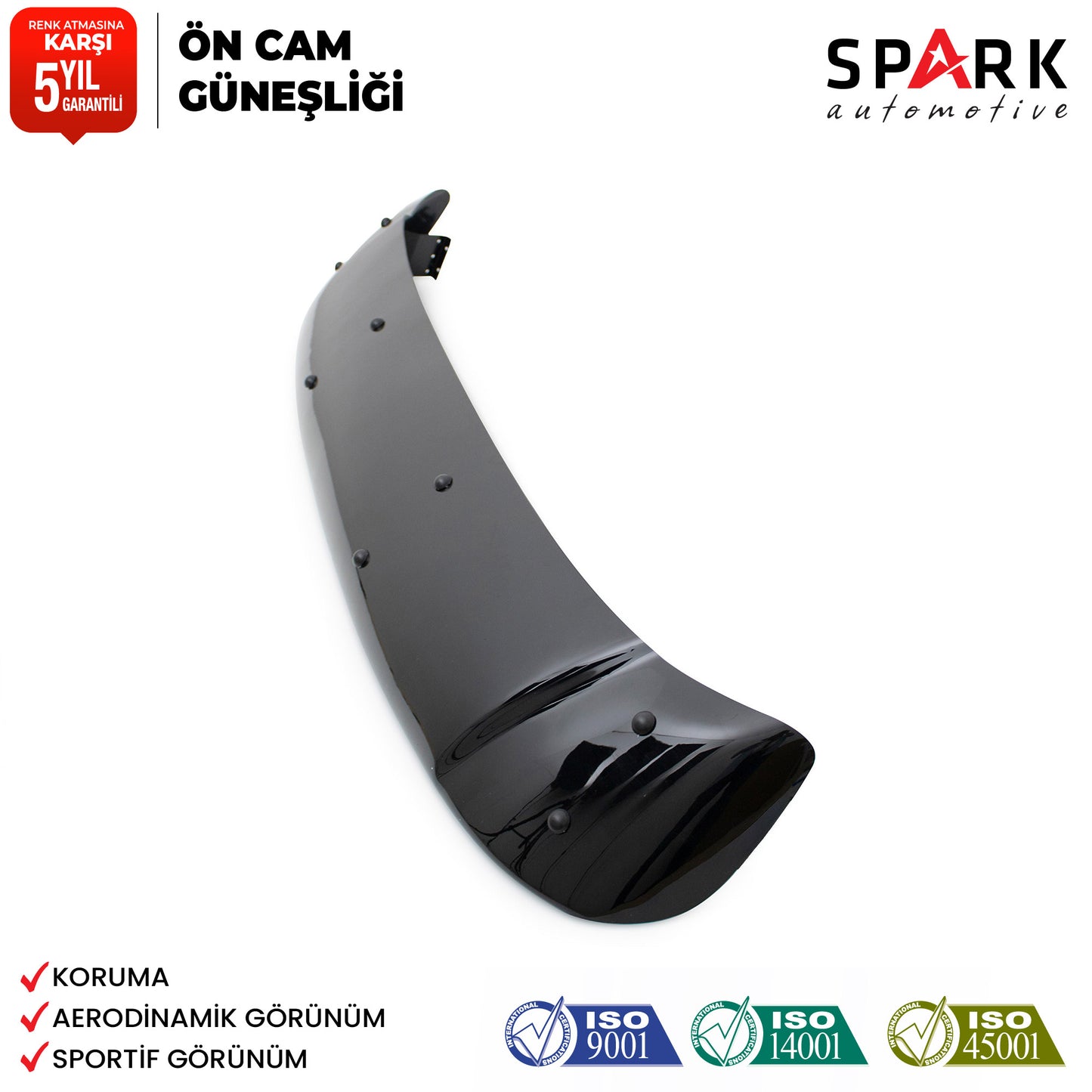 Ford Transit 2002-2006 Yıl Aralığı Uyumlu Ön Cam Güneşliği