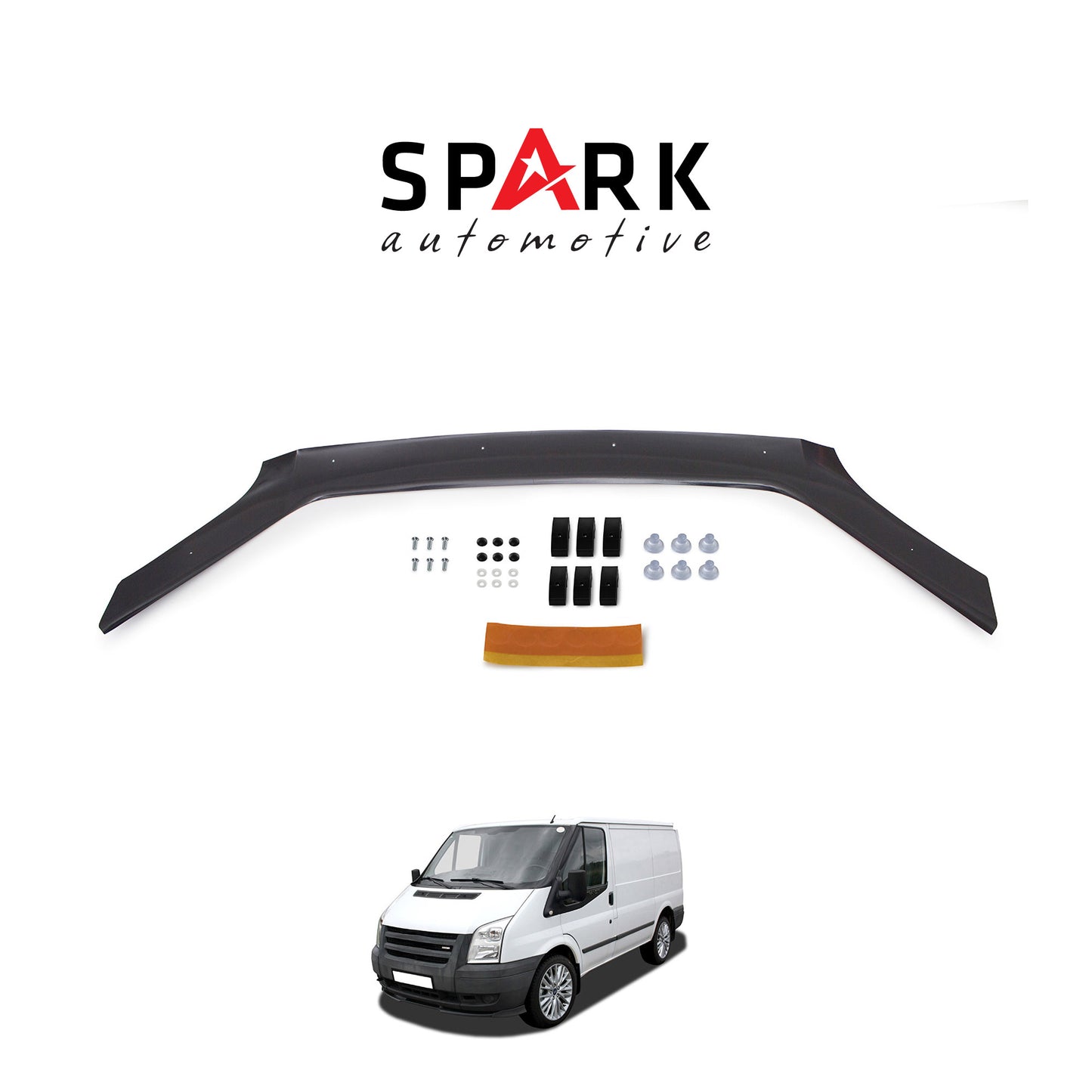 Ford Transit 2006-2013 Yıl Aralığı Uyumlu Ön Kaput Rüzgarlığı 3mm