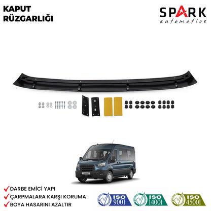 Ford Transit 2019- Yılı ve Sonrası Uyumlu Ön Cam Güneşliği