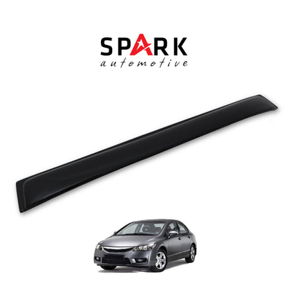 Honda Civic 2006-2012 Yıl Aralığı Uyumlu Arka Cam Üstü Spoyler İnce Model