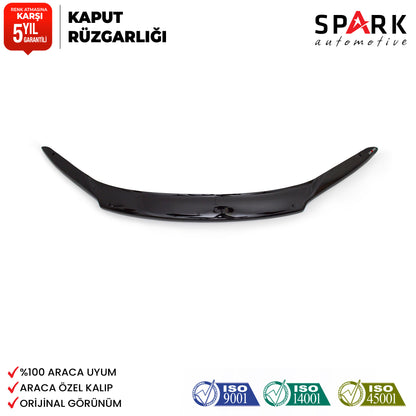 Honda CR-V 2013-2018 Yıl Aralığı Uyumlu Kaput Rüzgarlık 3mm