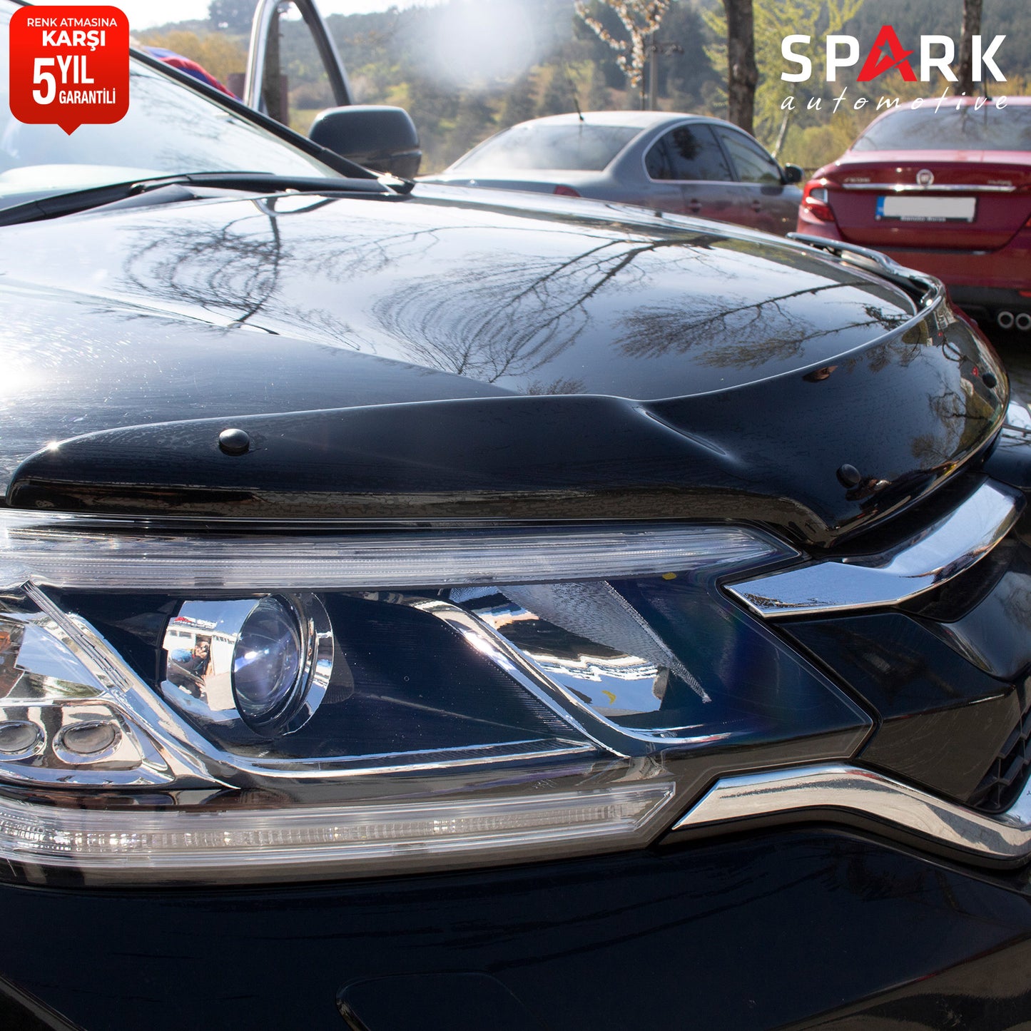 Honda CR-V 2013-2018 Yıl Aralığı Uyumlu Kaput Rüzgarlık 3mm