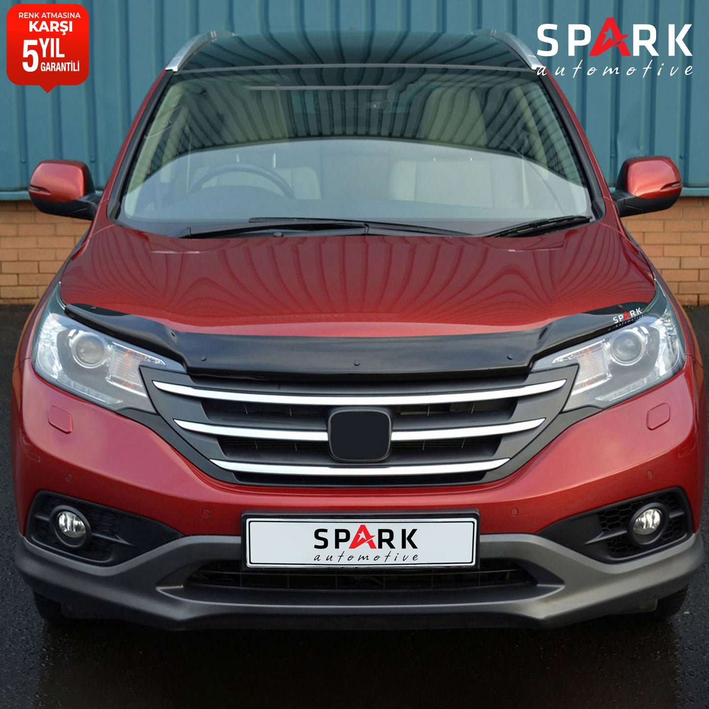 Honda CR-V 2013-2018 Yıl Aralığı Uyumlu Kaput Rüzgarlık 3mm