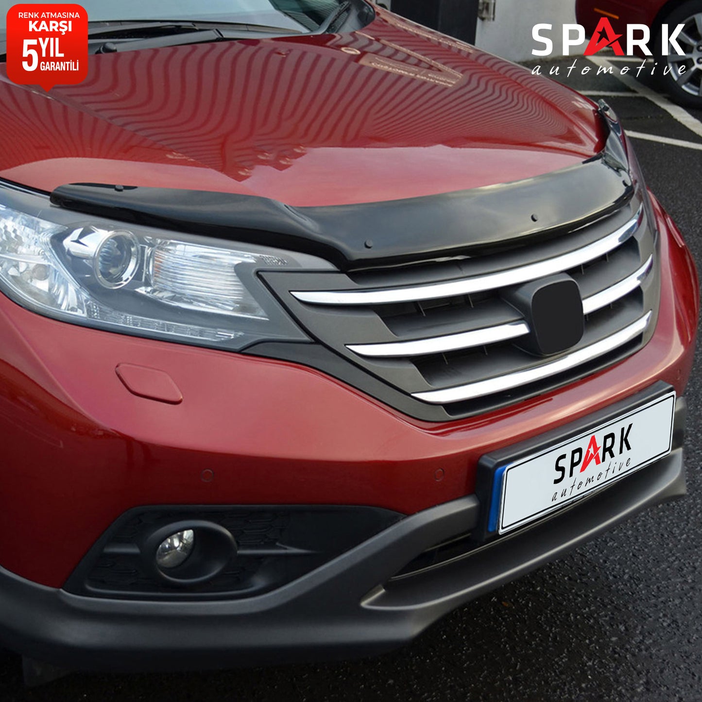 Honda CR-V 2013-2018 Yıl Aralığı Uyumlu Kaput Rüzgarlık 3mm