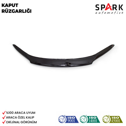 Honda CR-V 2013-2018 Yıl Aralığı Uyumlu Kaput Rüzgarlık 4mm