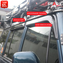 Hyundai Galloper 1997-2003 Yıl Aralığı Yan Cam Rüzgarlık 4 Prç.