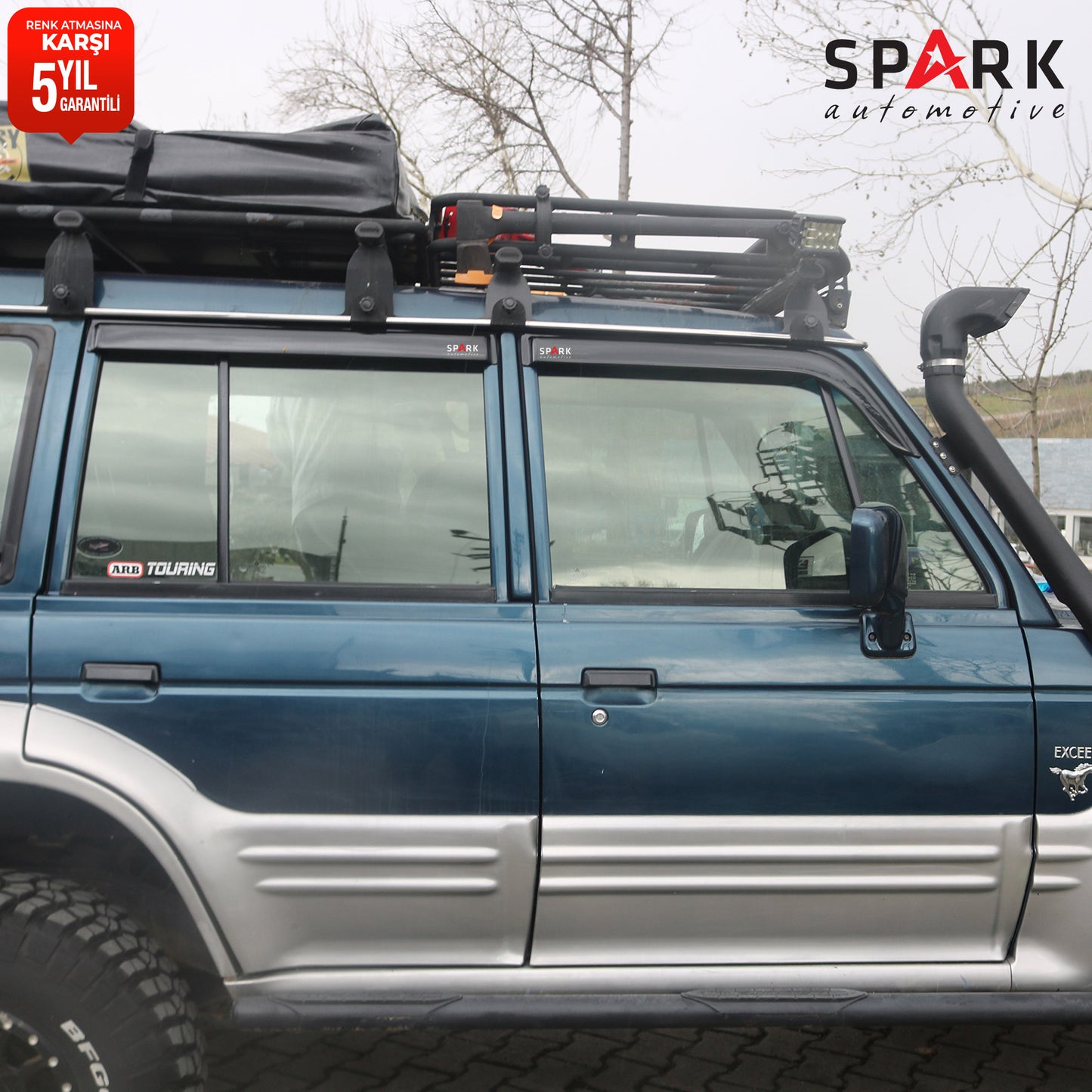 Hyundai Galloper 1997-2003 Yıl Aralığı Yan Cam Rüzgarlık 4 Prç.