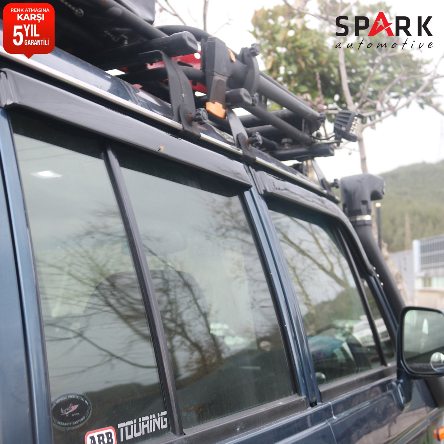 Hyundai Galloper 1997-2003 Yıl Aralığı Yan Cam Rüzgarlık 4 Prç.
