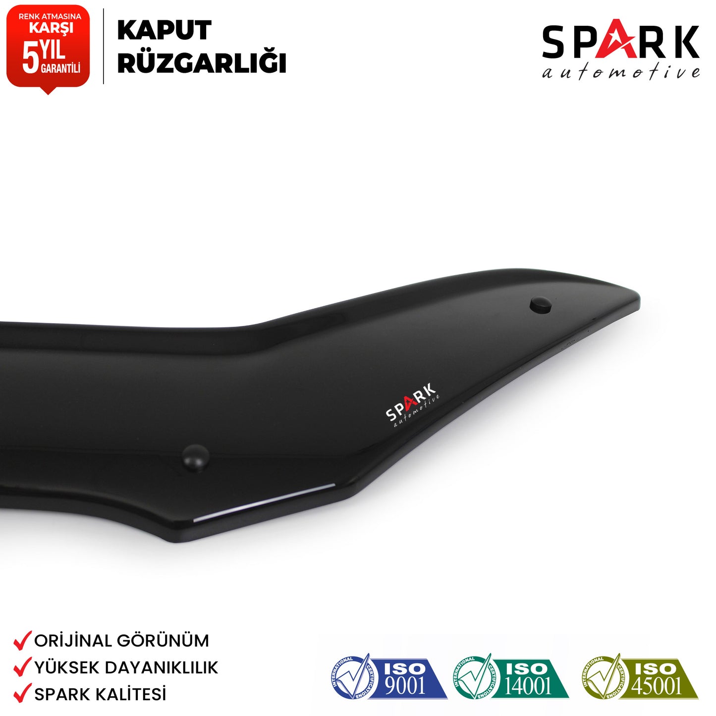 Hyundai Getz 2006-2011 Yıl Aralığı Kaput Rüzgarlık 3mm
