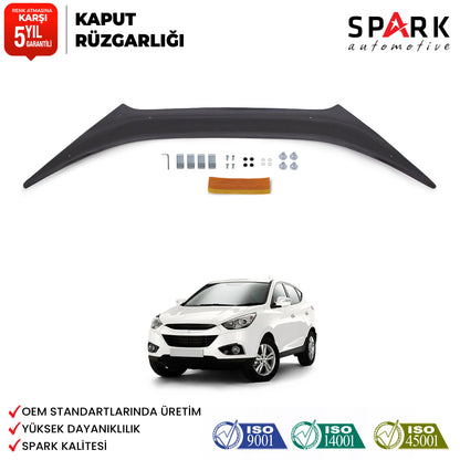 Hyundai IX 35 2010-2015 Yıl Arası Kaput Rüzgarlık 3mm