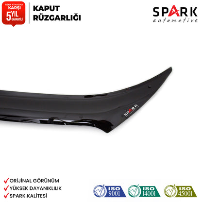 Hyundai IX 35 2010-2015 Yıl Arası Kaput Rüzgarlık 3mm