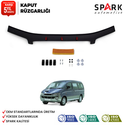 Hyundai Starex 2003-2008 Yıl Arası Kaput Rüzgarlık 3mm