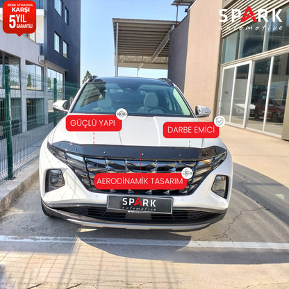 Hyundai Tucson 2021 Yılı Ve Sonrası Kaput Rüzgarlığı 4mm