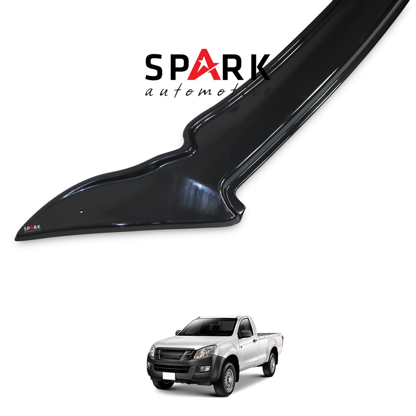 Isuzu D-Max 2012-2017 Yıl Aralığı Uyumlu Kaput Rüzgarlığı 3mm
